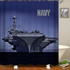 sea shower curtains fabric modern purple polyester cloth print bathroom curtains