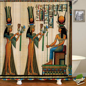 Queen shower curtains fabric Human skeleton colorful polyester cloth print bathroom curtains